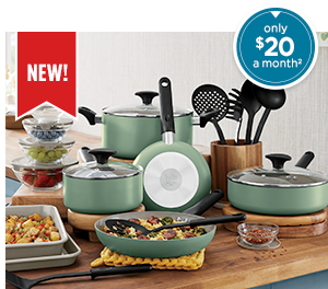21-Pc Bella Cookware Set