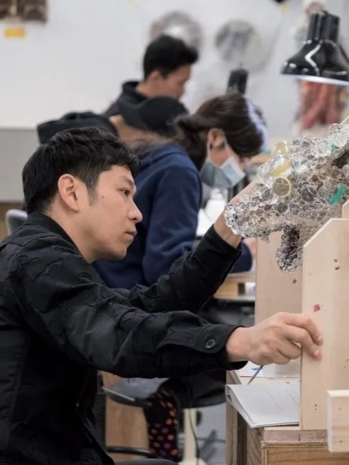 Artist Kohei Nawa Brings His Pixelated Menagerie to Los Angeles