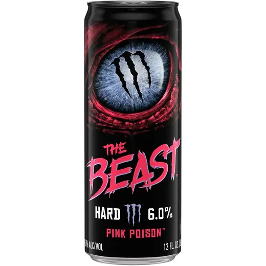 Monster The Beast Pink Poison 6% 355ml
