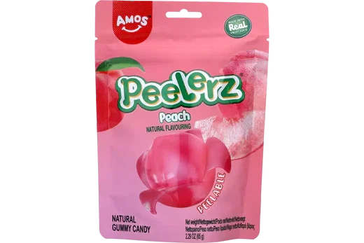Amos Peelerz Peach 65 Gram