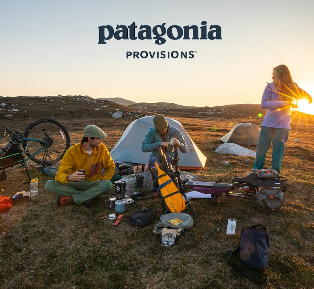 Patagonia Provisions Setting up camp on the Aran Island, Ireland 