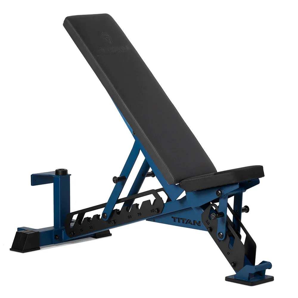 Image of TITAN Series Adjustable Bench | Navy
