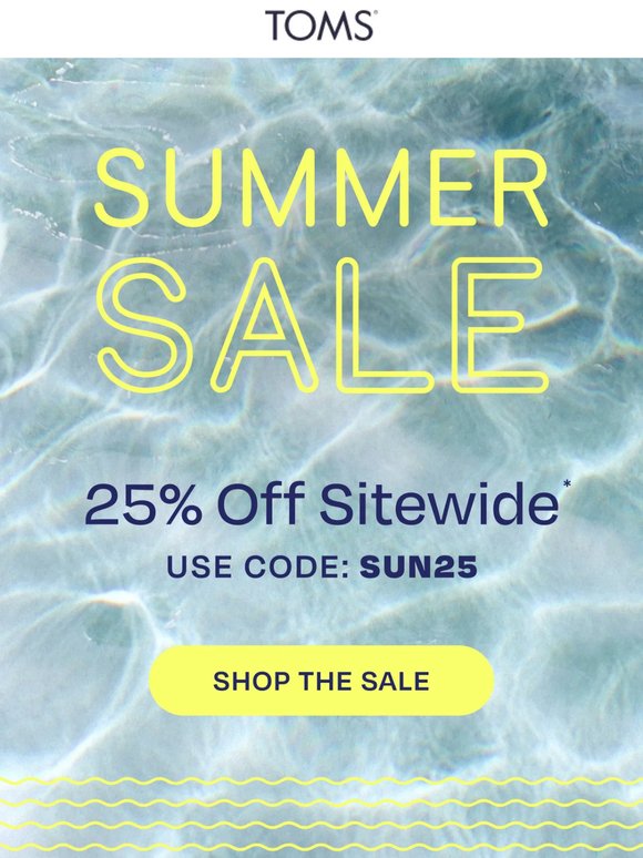 ☀️25% Off Sitewide Starts NOW☀️