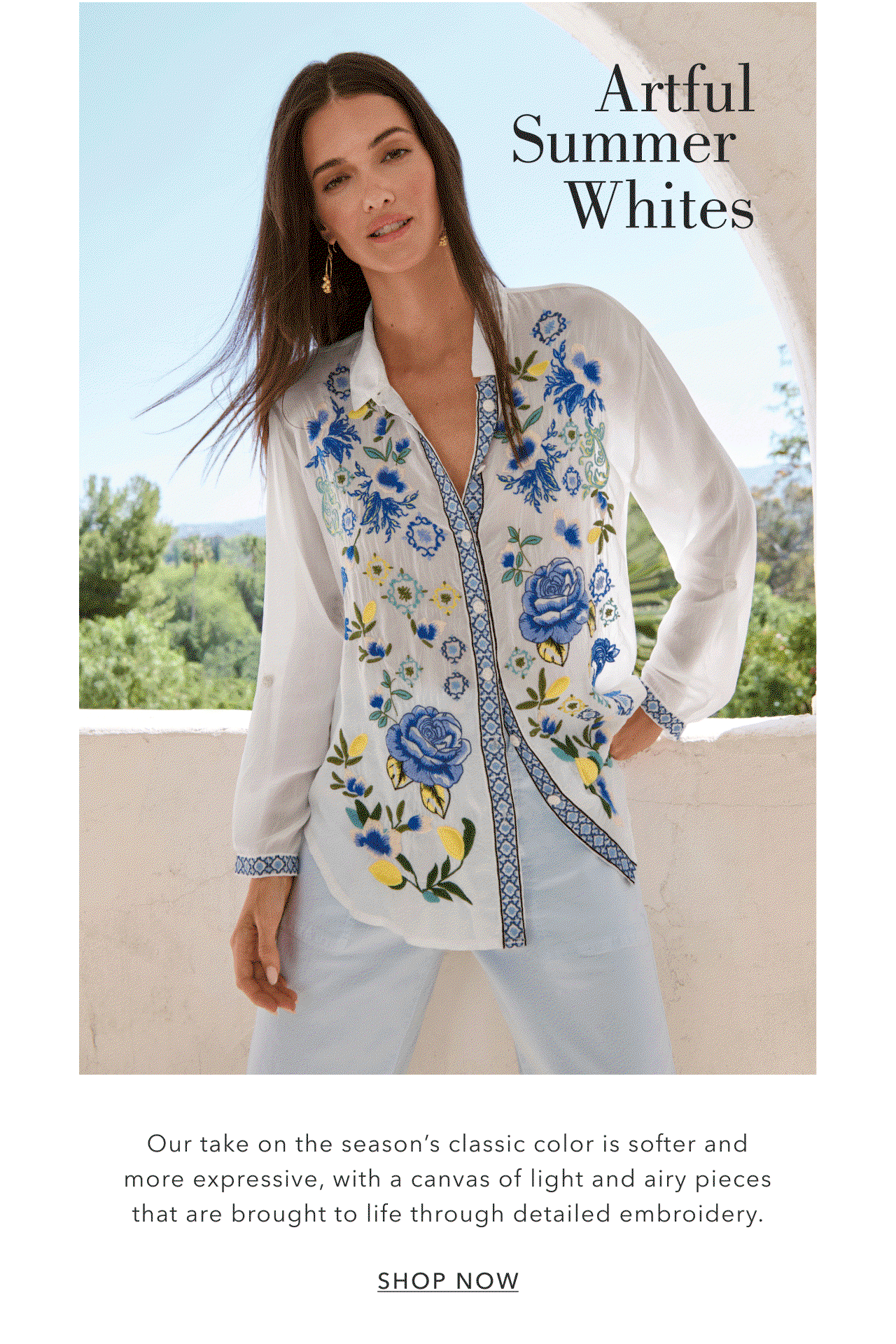 ARTFUL SUMMER WHITES SHOP NOW