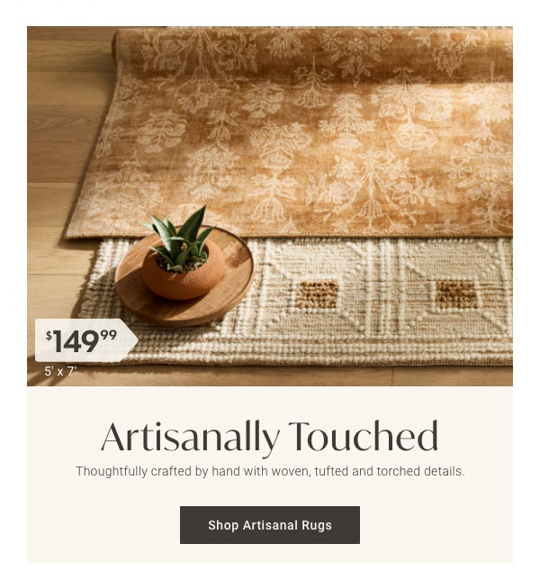 Artisanally Touched - Shop Artisanal Rug
