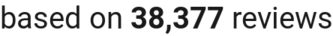 number of reviews