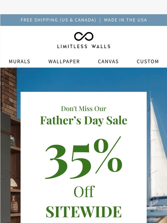 The room you've been imagining. Now 35% off.
