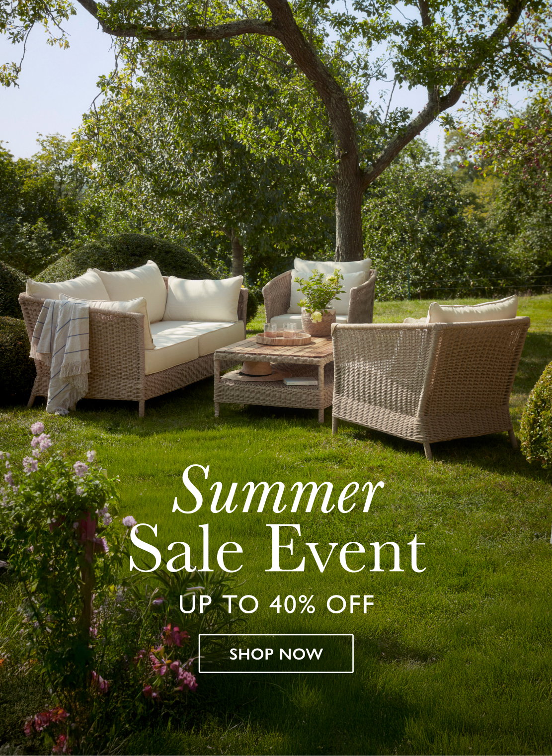 Summer Sale Event - up to 40% OFF selected lines