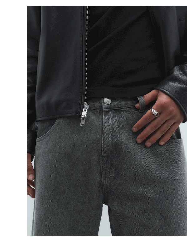 COMING SOON: Straight Cut Denim (Stone Grey)
