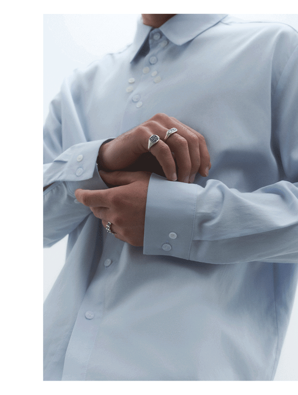 COMING SOON: Decadence Long Sleeve Shirt (ICE BLUE)