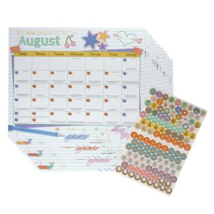 Image of Really Good Stuff® Monthly Calendar Pages 2026-2027 – Really Good Vibes