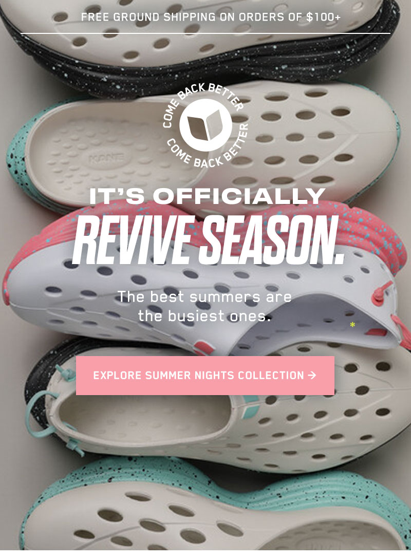 It's Officially Revive Season