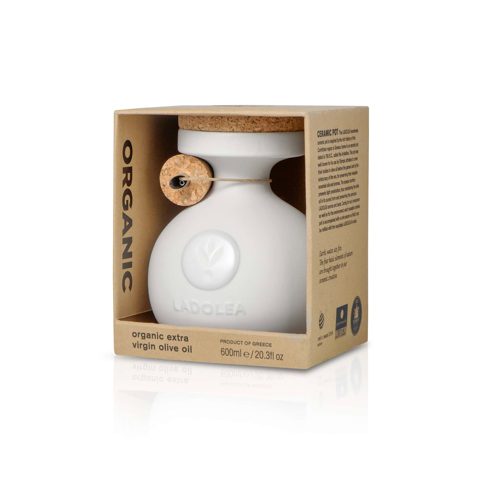 Image of Ladolea Organic Greek Patrinia Extra Virgin Olive Oil