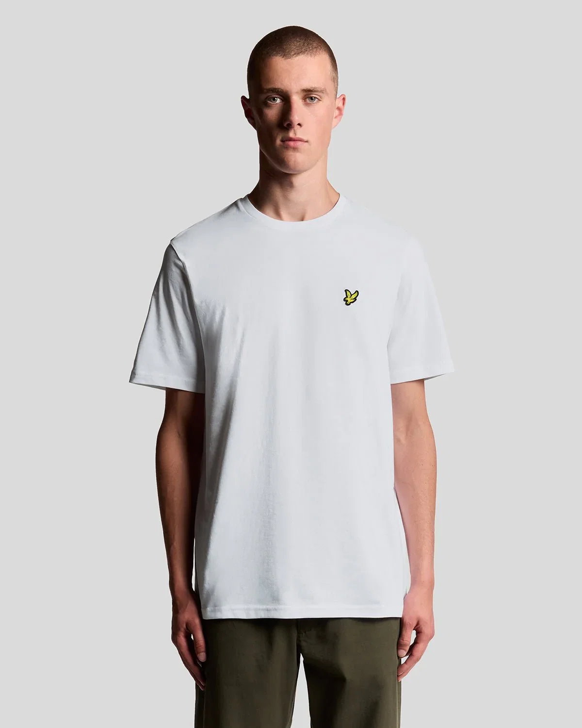 Image of Cotton Crew Neck T-Shirt