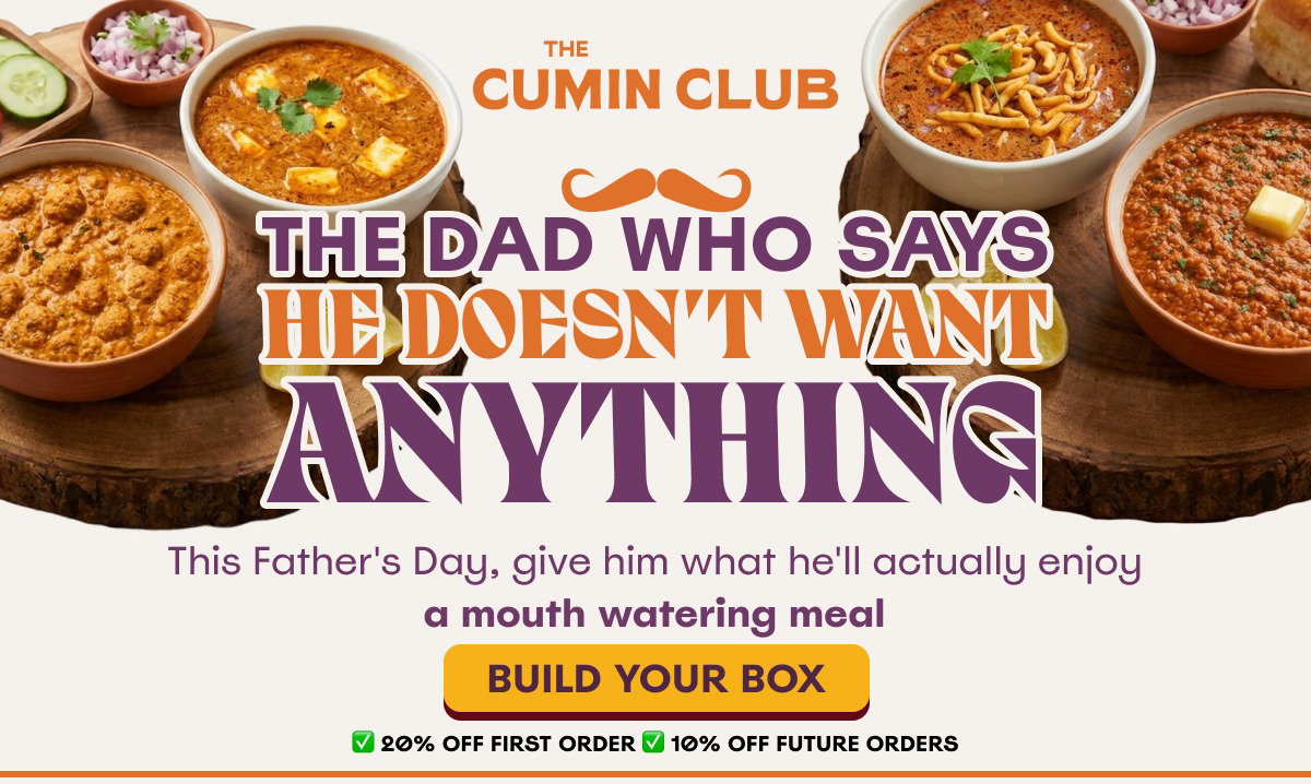 The dad who says he doesn't want anything.