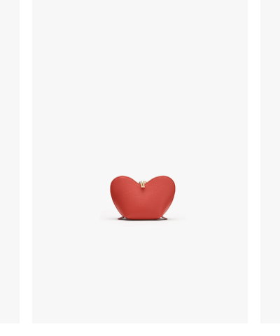 Mini Heart Case Dark Coral