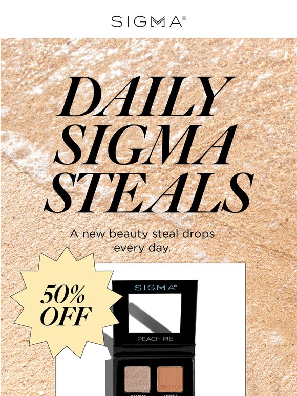 Today’s Steal: 50% Off Eyeshadow Quads!