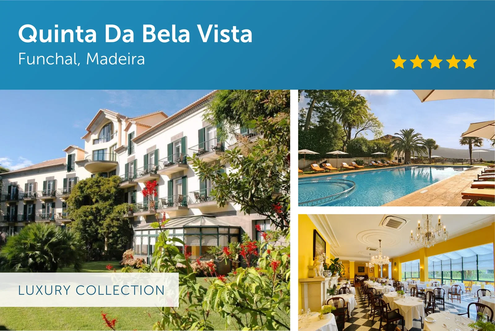 Quinta Da Bela Vista - 5* - Funchal, Madeira