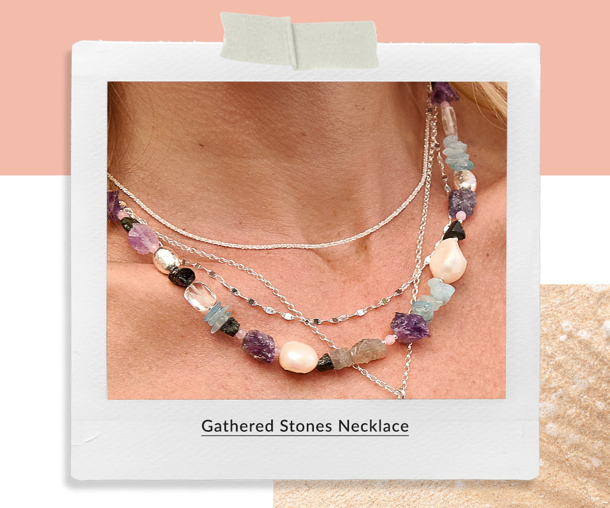 Gathered Stones Necklace