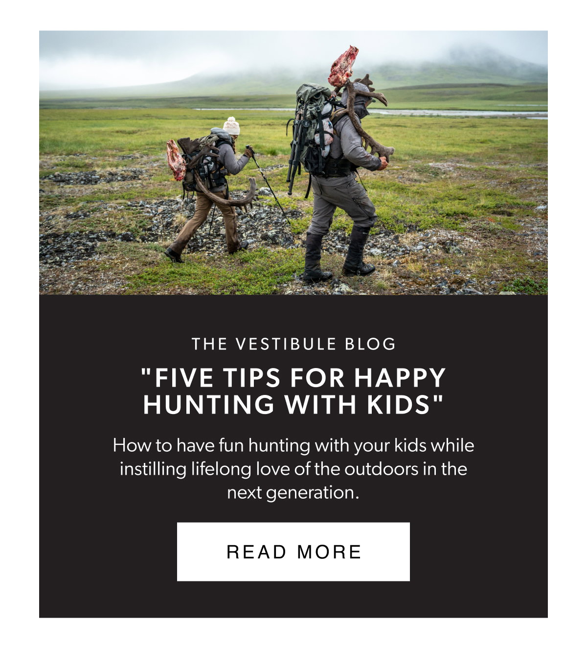 Blog: Five Tips For Happy Hunting With Kids