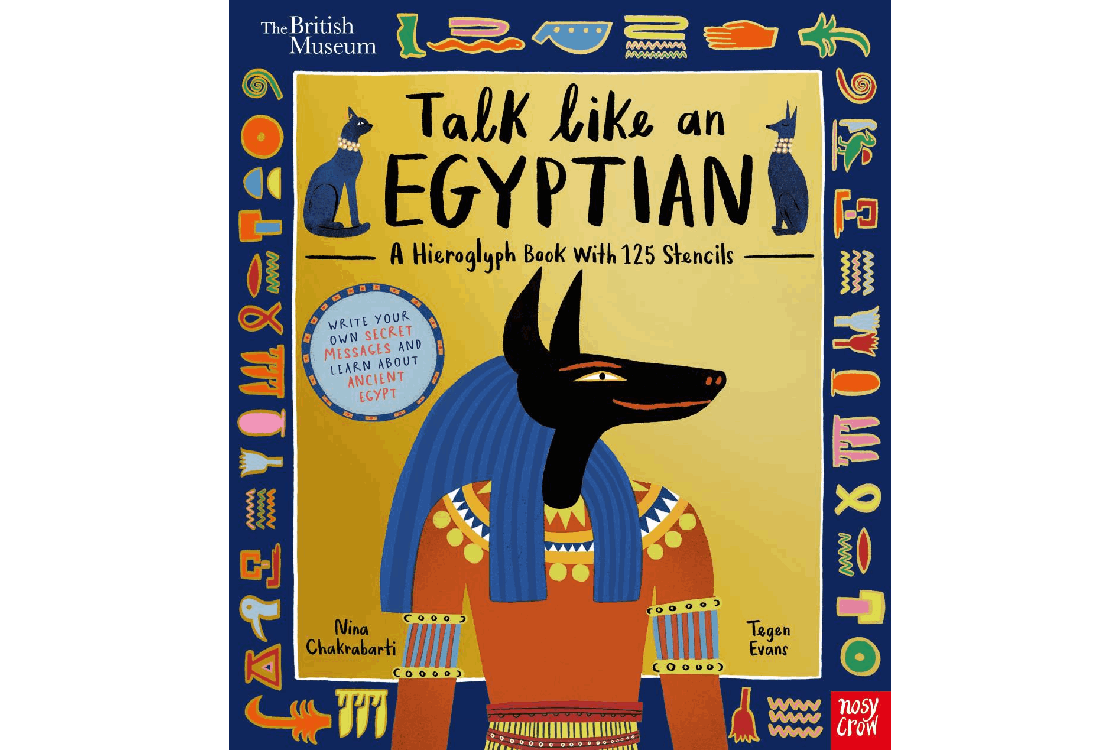 Talk like an Egyptian children’s book cover