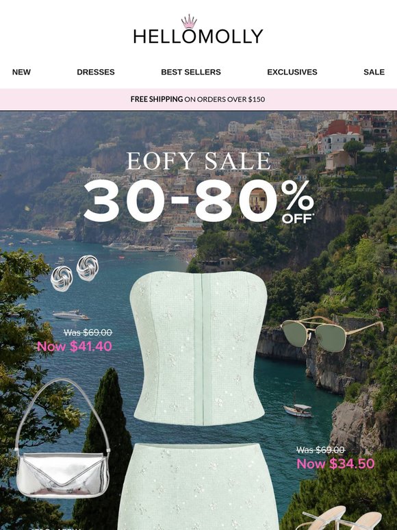 Now Boarding: 30-80% OFF*