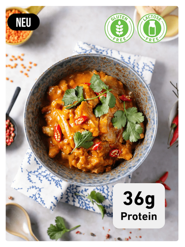 rotes Hähnchencurry