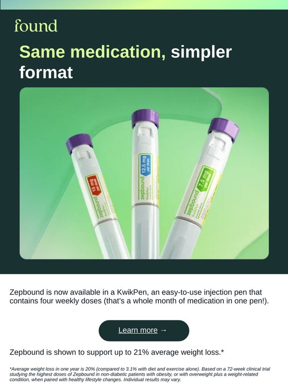 Introducing Zepbound KwikPens