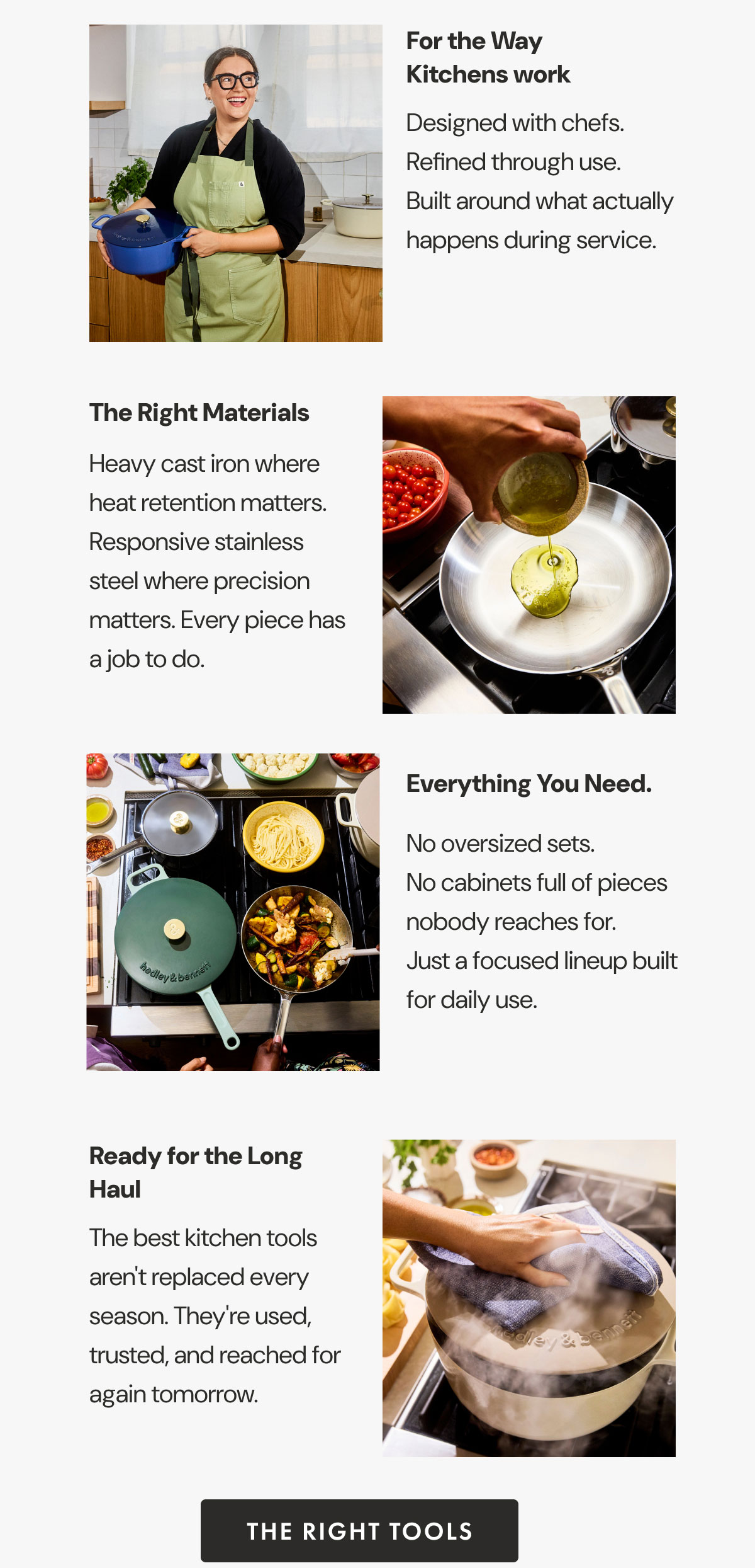 Why H&B Cookware Earns its Place - Shop the right tools. 