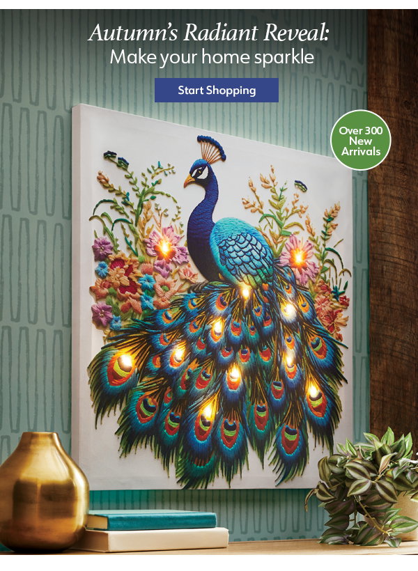 Autumn's Radiant Reveal: Make your home sparkle Start Shopping