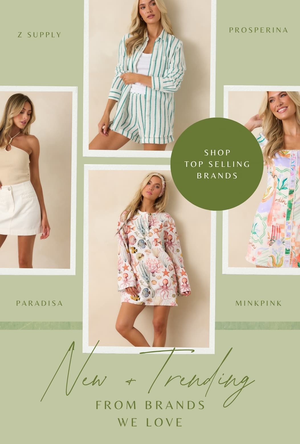 New + Trending From Brands We Love. Shop Top Selling Brands.