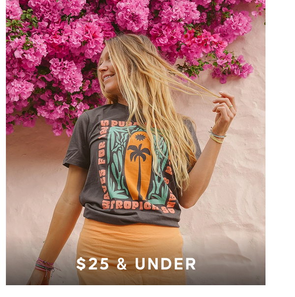$25 & UNDER