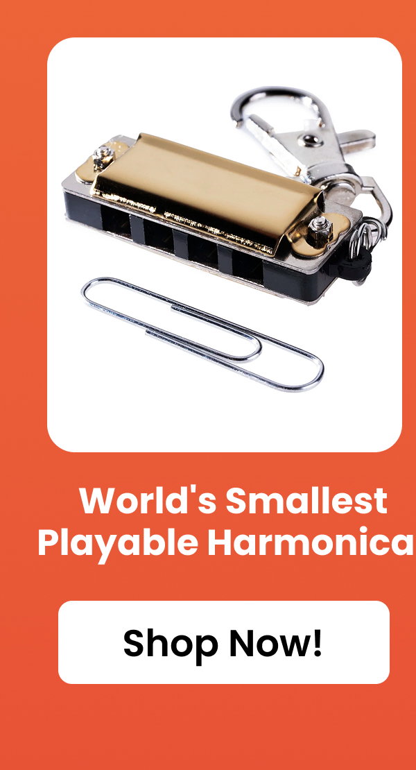 World's Smallest Playable Harmonica