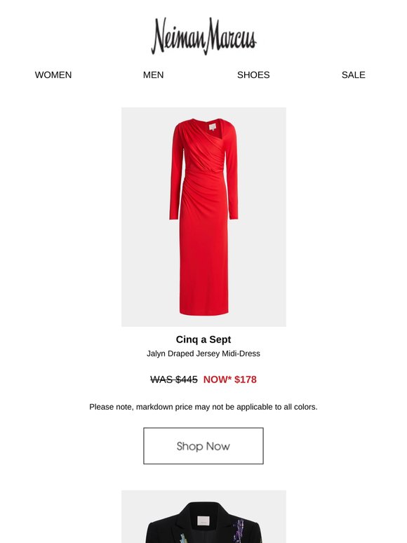 Price drop! Make this Cinq a Sept item & more yours before it sells out