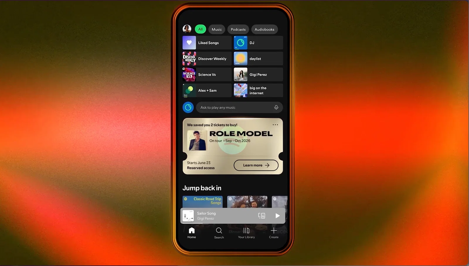Spotify's reserved ticket sales to music superfans are now going live