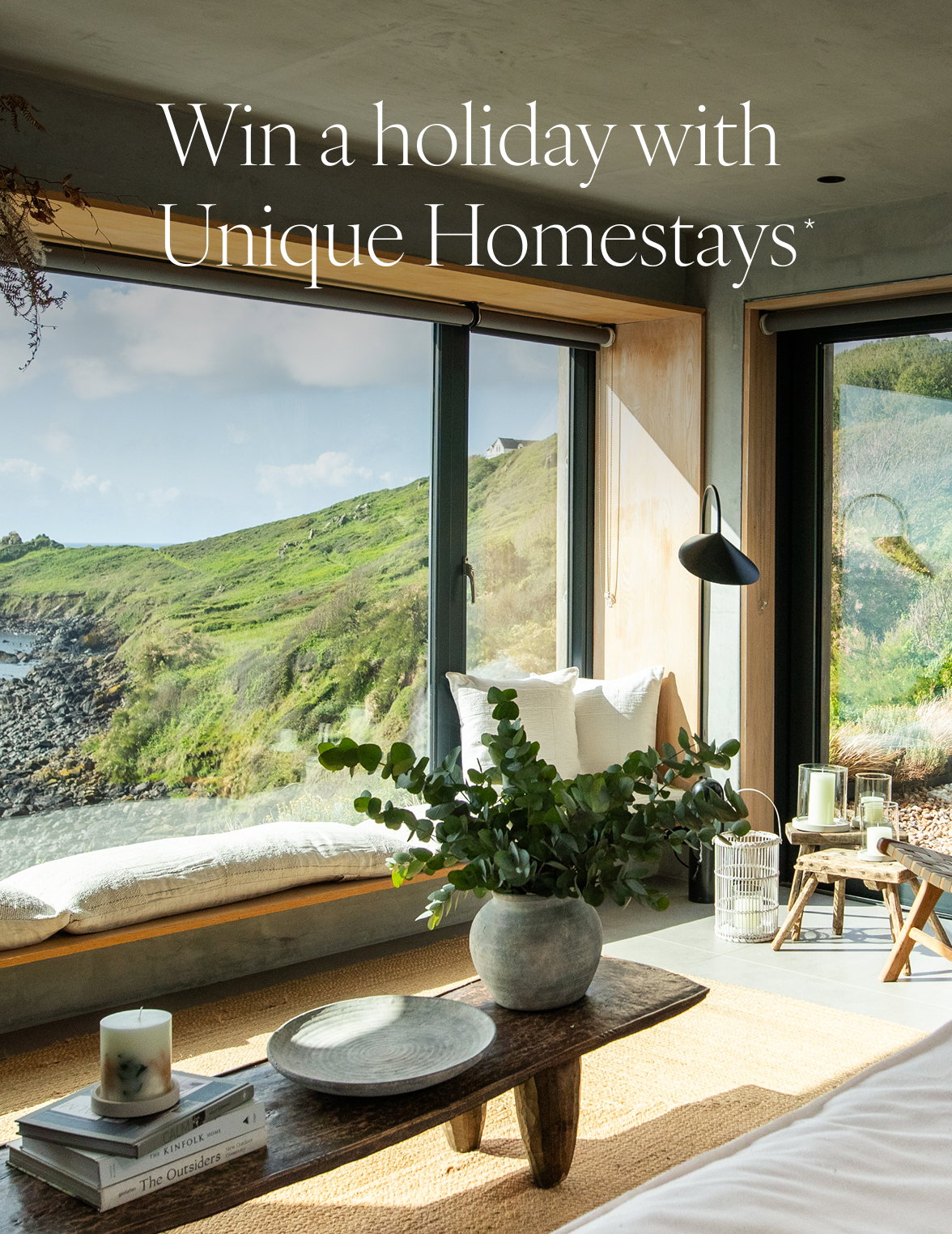 Win a holiday with Unique Homestays*