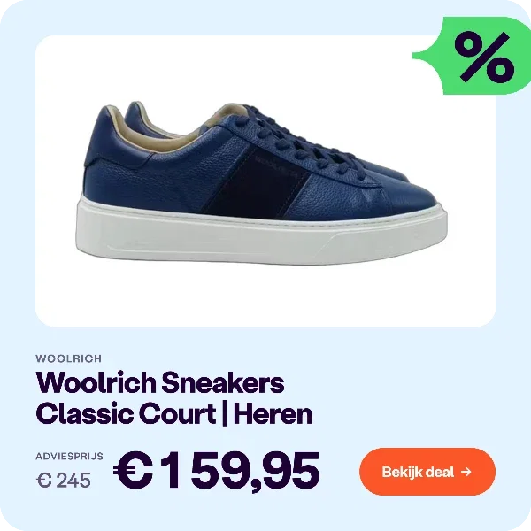Woolrich Classic Court Sneakers Heren