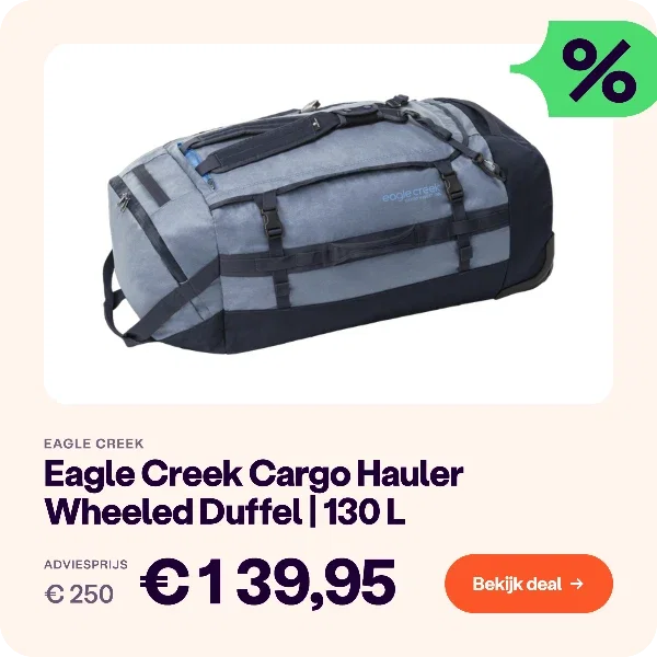 Eagle Creek Cargo Hauler Wheeled Duffel 130L Glacier Blue