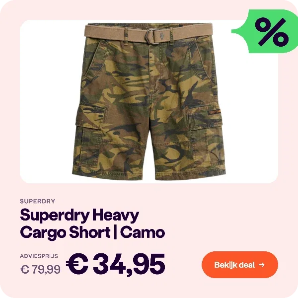 Superdry Heavy Cargo Short Camo