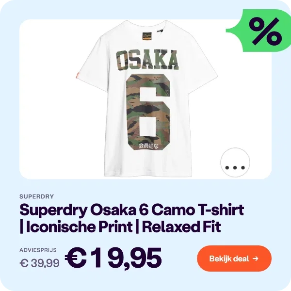 Superdry Osaka 6 Camo T-shirt