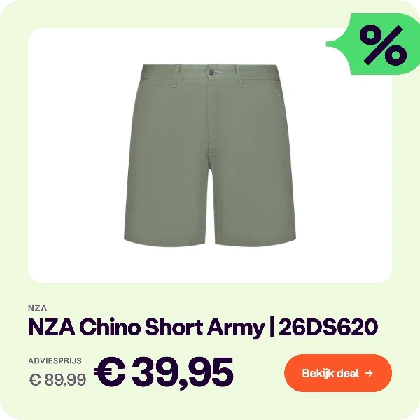 NZA Chino Short Army