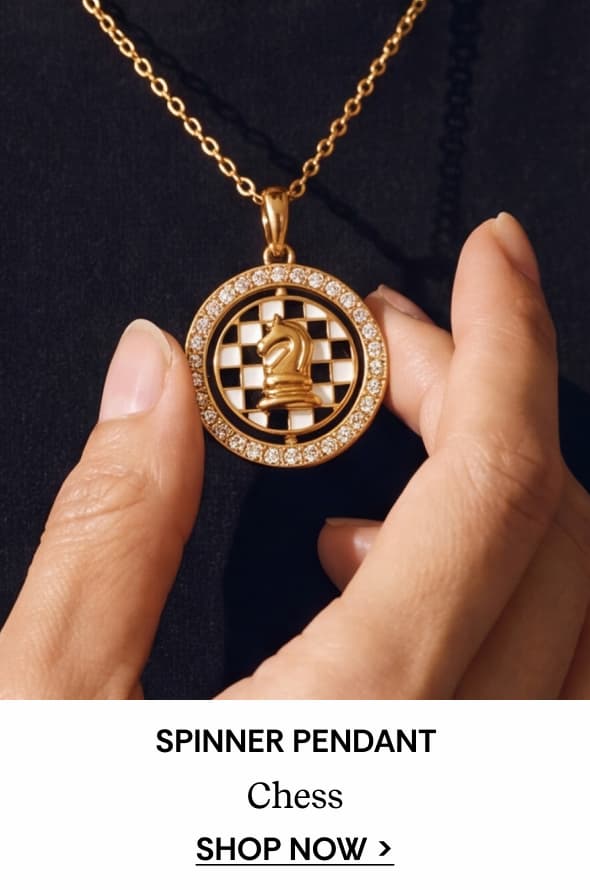 Shop Chess Spinner Pendant