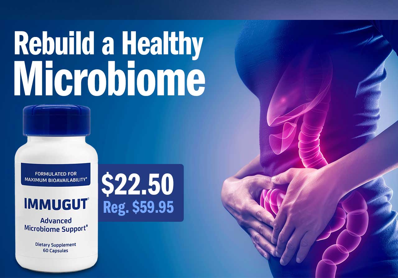 Rebuild Your Microbiome with IMMUGUT®