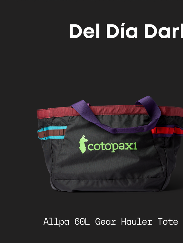 Allpa 60L Gear Hauler Tote - Del Día Dark
