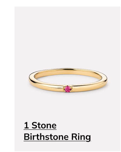 1 stone birthstone ring 1 stone birthstone ring