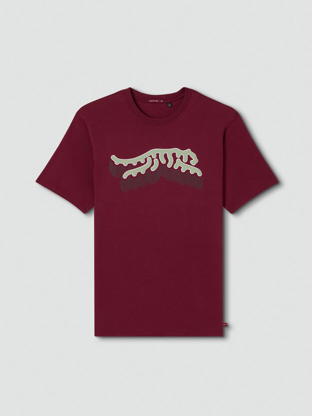 3D Icon II Pima Cotton T-Shirt - Sun Day Red™