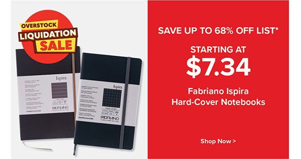 Fabriano Ispira Hard-Cover Notebooks