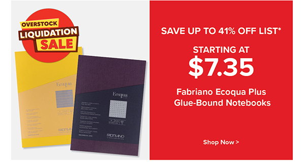 Fabriano Ecoqua Plus Glue-Bound Notebooks