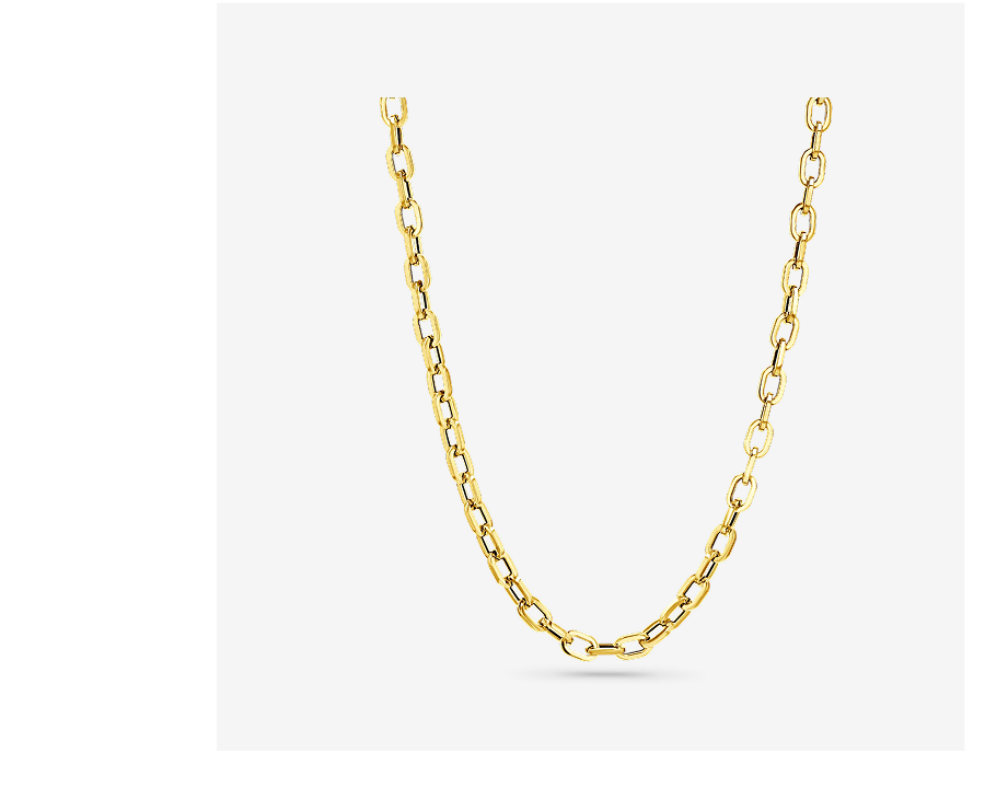 Geo Link Chain Necklace