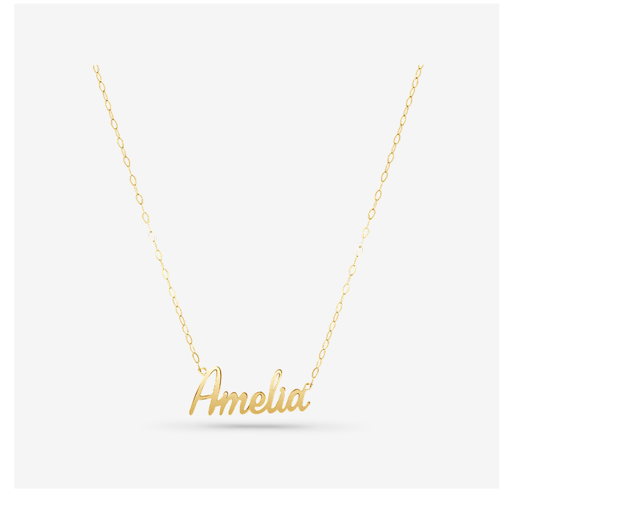 Dainty Personalized Name Necklace